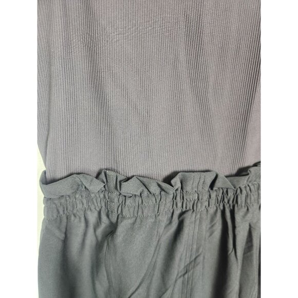 Spanx Women's Sz. M On The Move Maxi Dress In Black Sleeveless - Picture 7 of 7